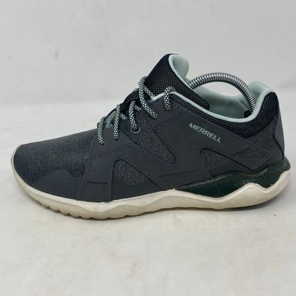 Merrell Mid Sneakers Sedona Sage Green Gray Lace Up Womens Size 8.5 - Picture 2 of 8